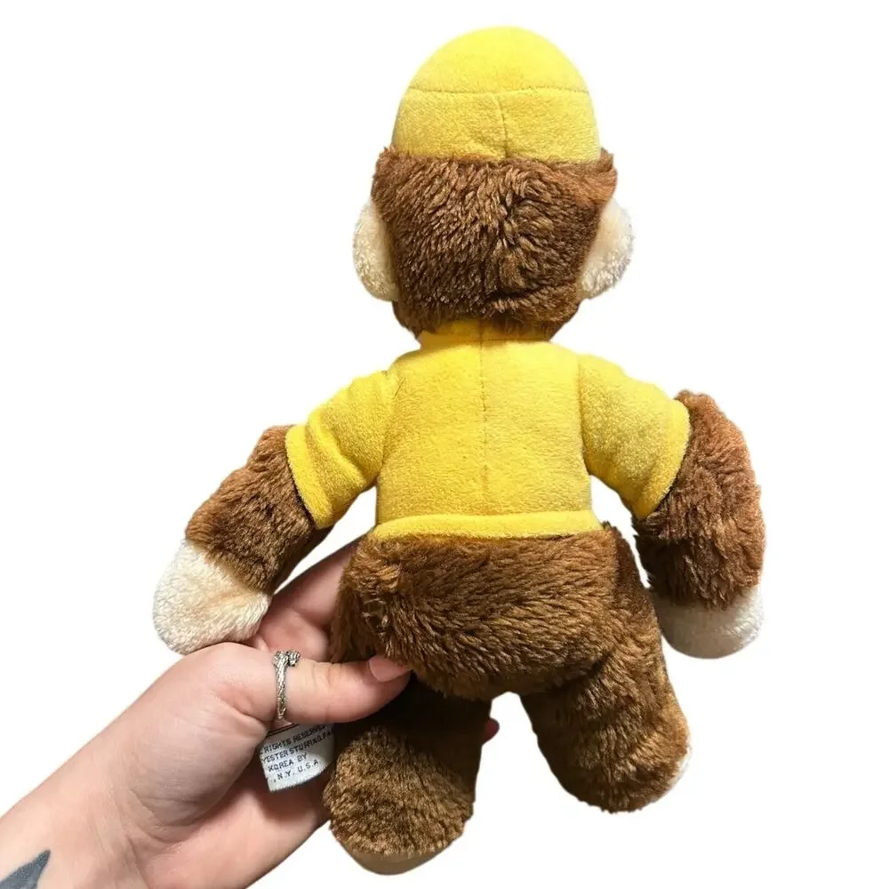 Vintage 1984 Curious George Plush Stuffed Animal
